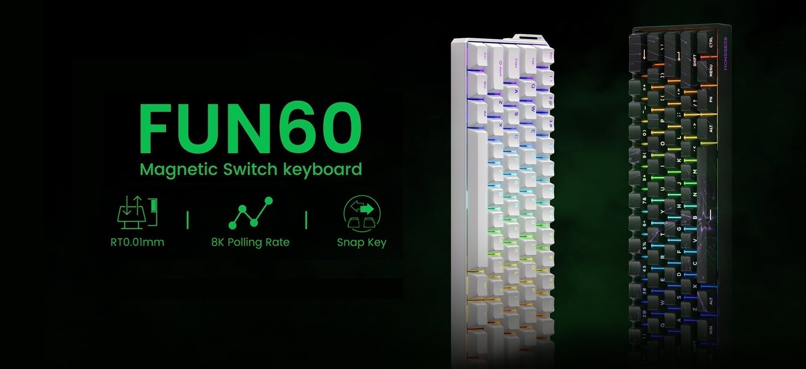 Akko Monsgeek FUN60: Best NZ Hall Effect Keyboards