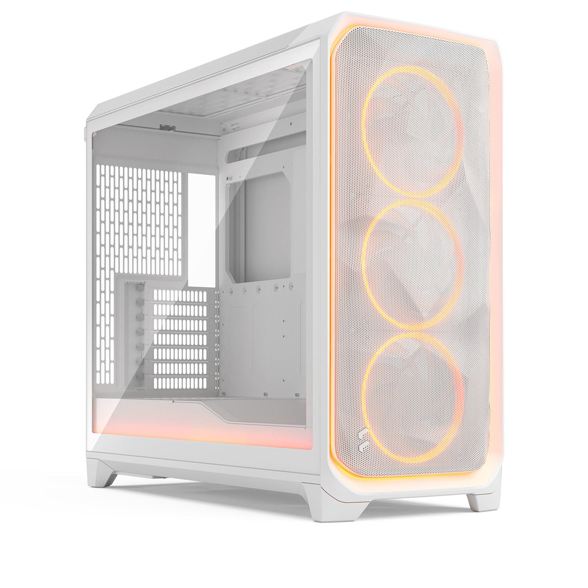 Fractal Design Meshify 3 XL Ambience Pro RGB Full Tower Case - White TG Clear Tint