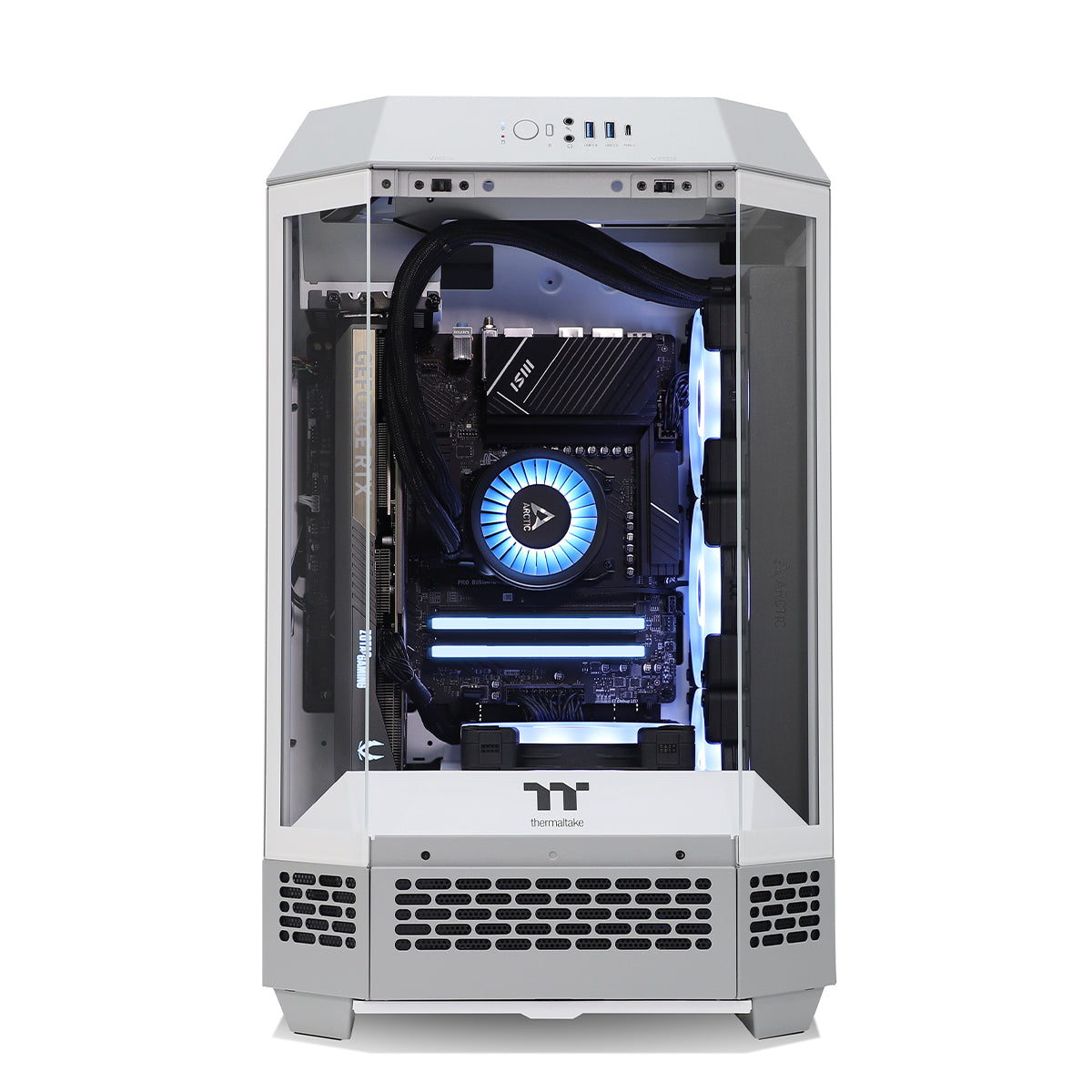 Pop RTX 5070 Ti Ryzen 7 7800X3D Gaming PC - GREY