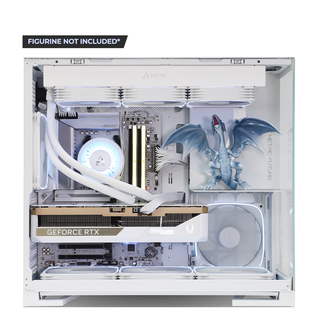 Catalyst RTX 5070 Ti Ryzen 7 9800X3D Gaming PC - WHITE