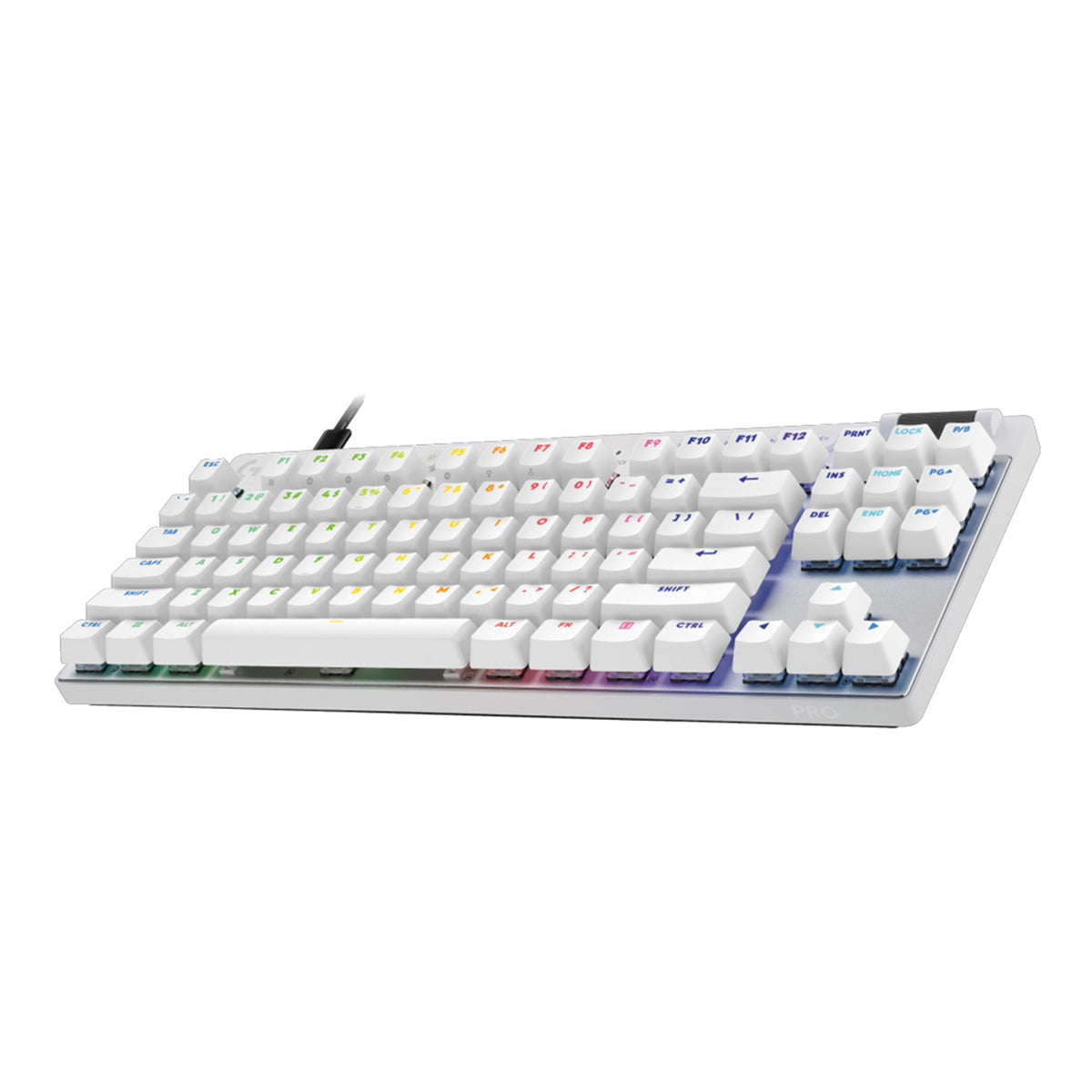 Logitech G Pro X TKL Rapid Analog Gaming Keyboard - White