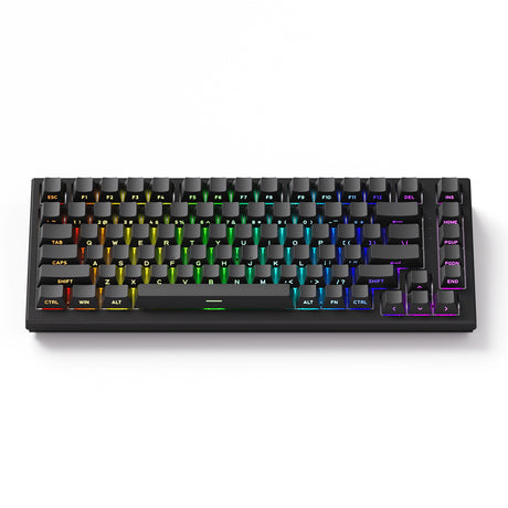 Akko Tac75 HE Black 75% RGB Wired Hall-Effect Keyboard - Glare Magnetic Switches