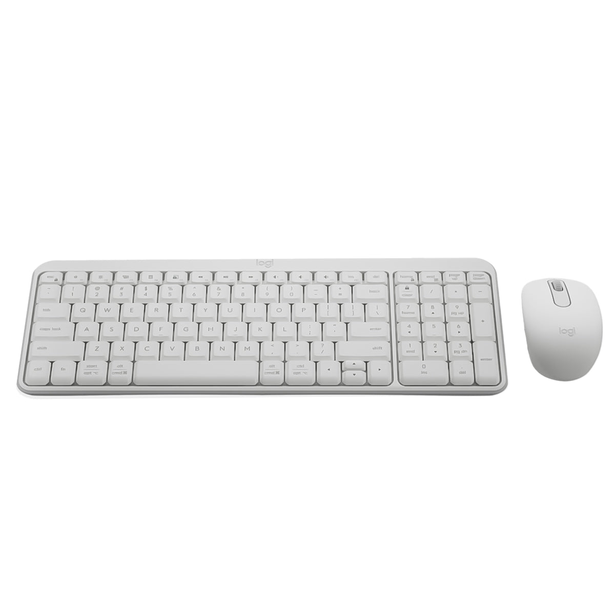 Logitech MK250 Compact Bluetooth Wireless Keyboard and Mouse Combo - Off White