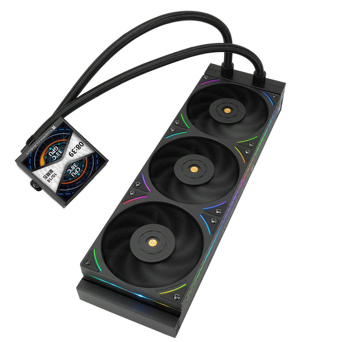Thermalright Hyper Vision 360 UB 360mm ARGB CPU Liquid Cooler - Black