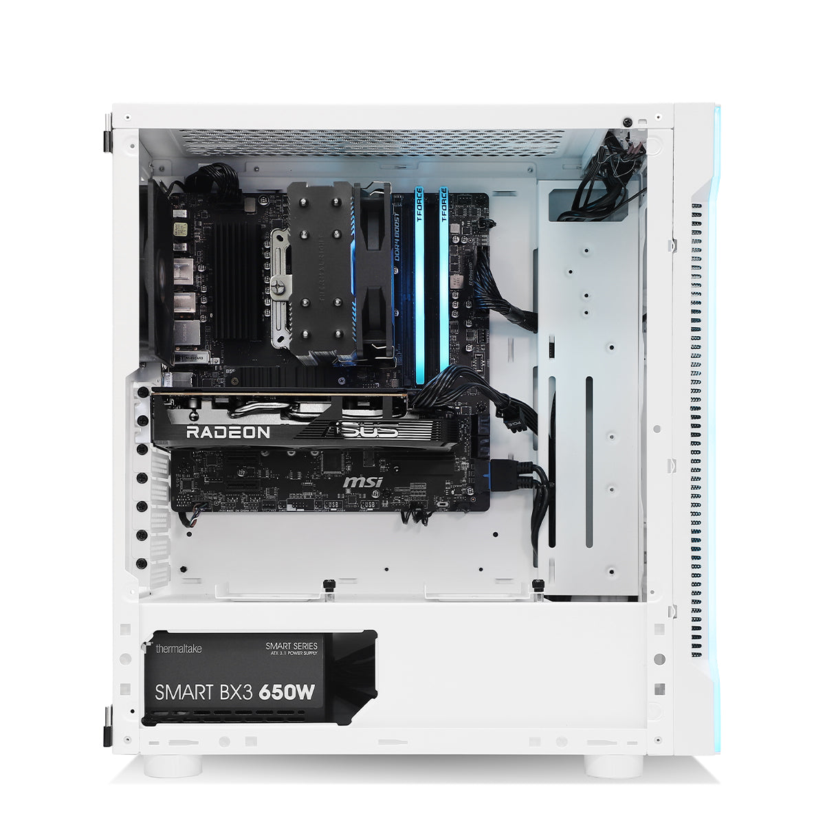 Stealth SWIFT GO RX 6600 Ryzen 5 5500 Gaming PC - Light