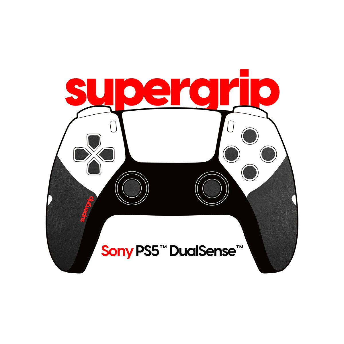 Pulsar Supergrip Grip Tape for PS5 DualSense Controller