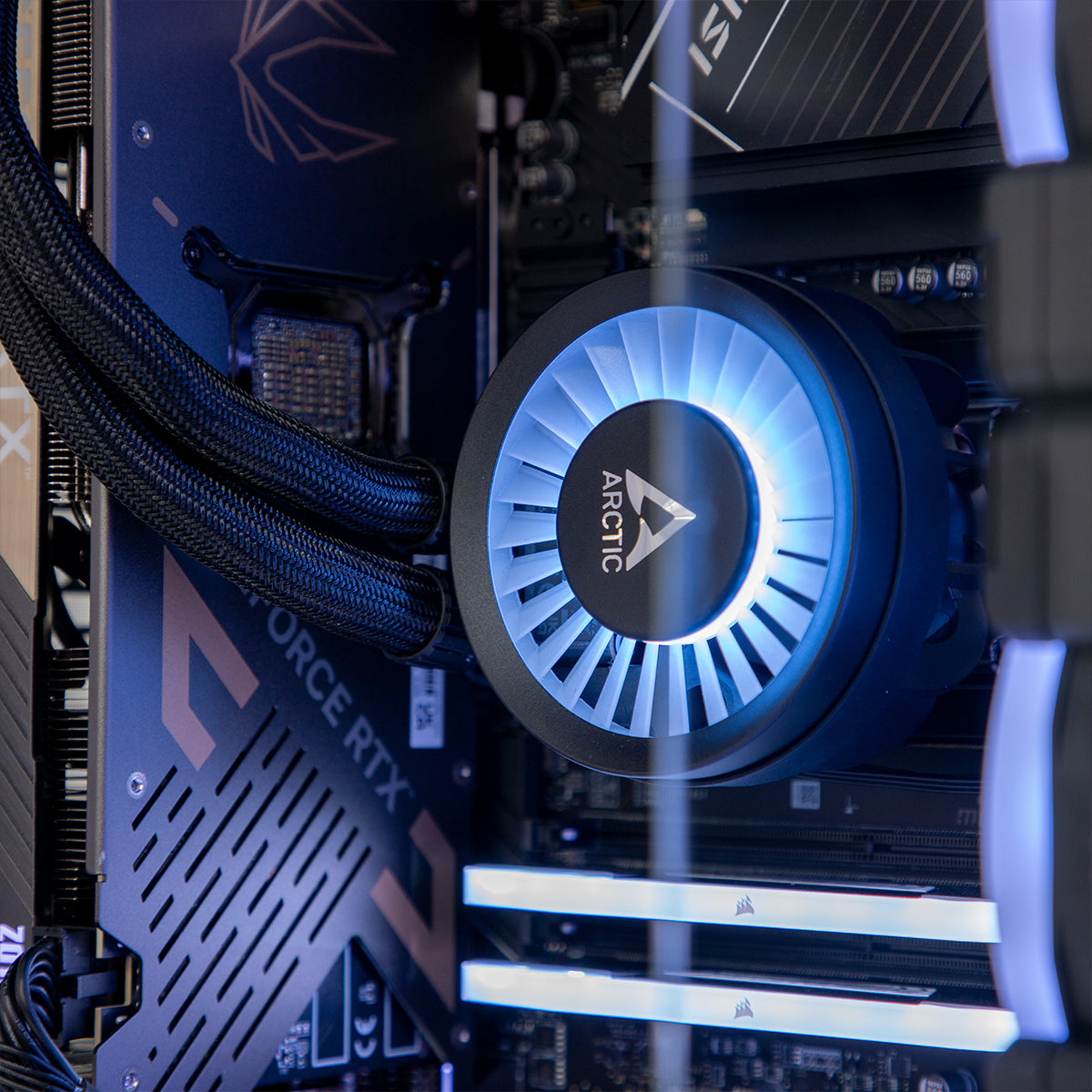 Pop RTX 5070 Ti Ryzen 7 7800X3D Gaming PC - GREY