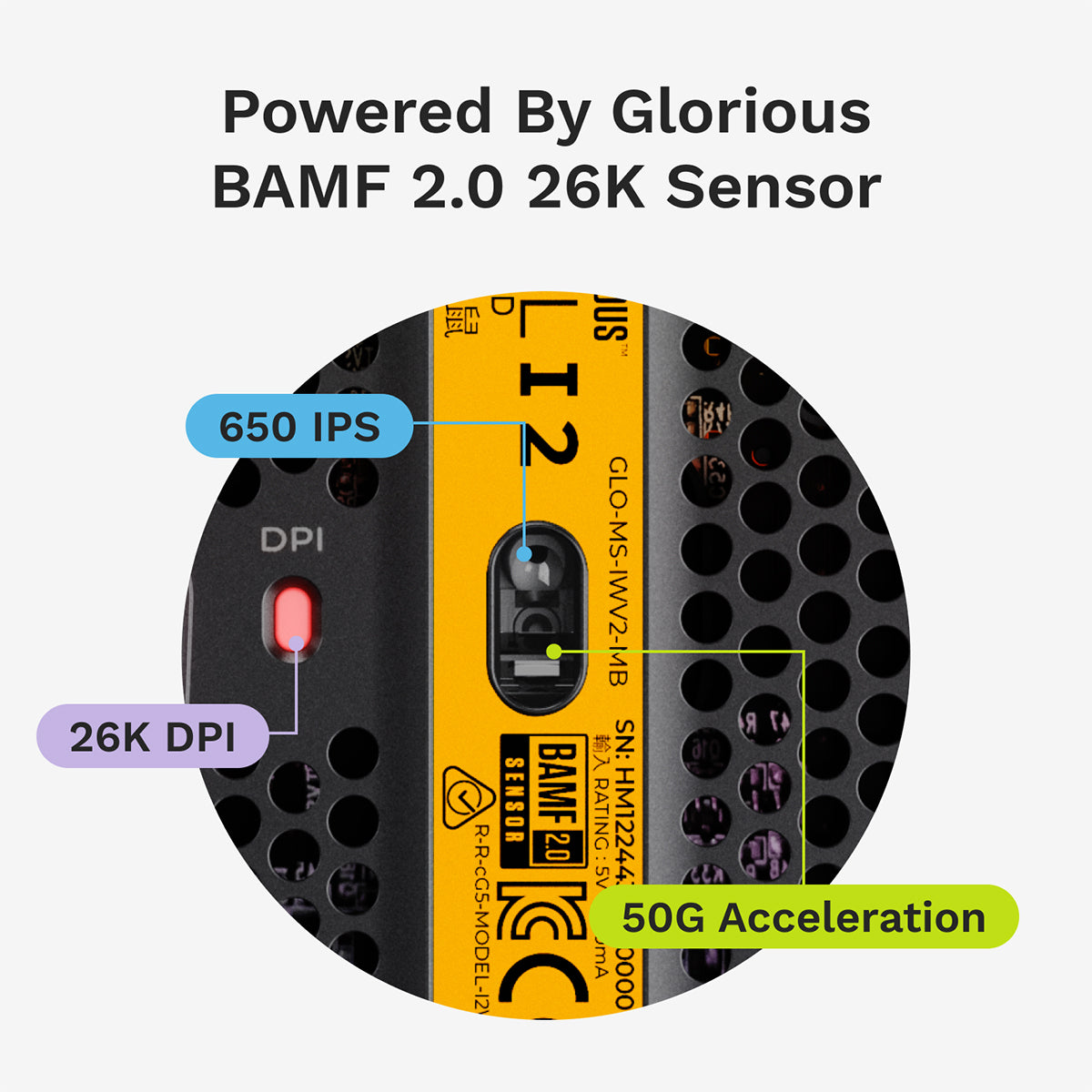 Glorious Model I 2 Wired Gaming Mouse - Black