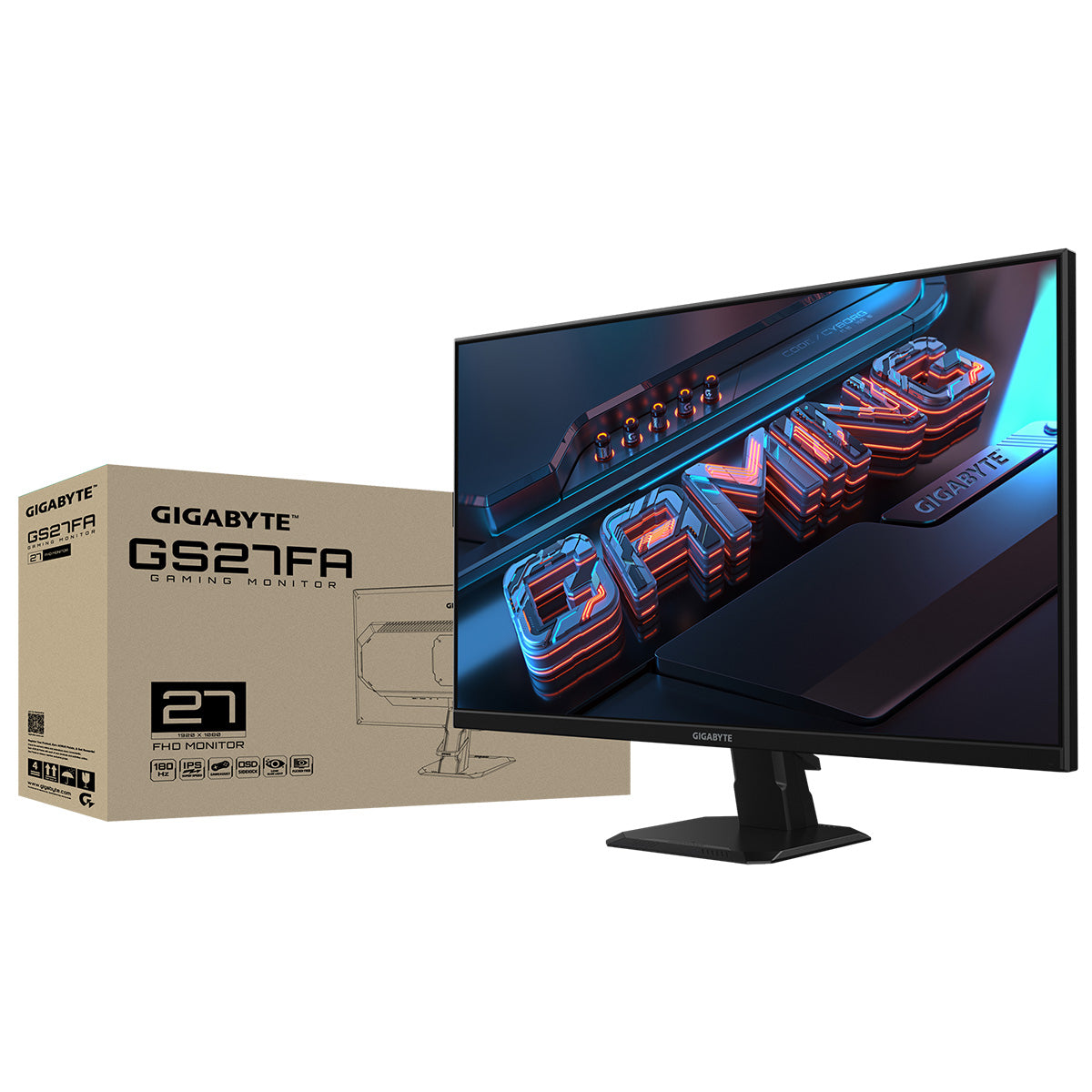 Gigabyte GS27FA 27" FHD 180Hz IPS Gaming Monitor