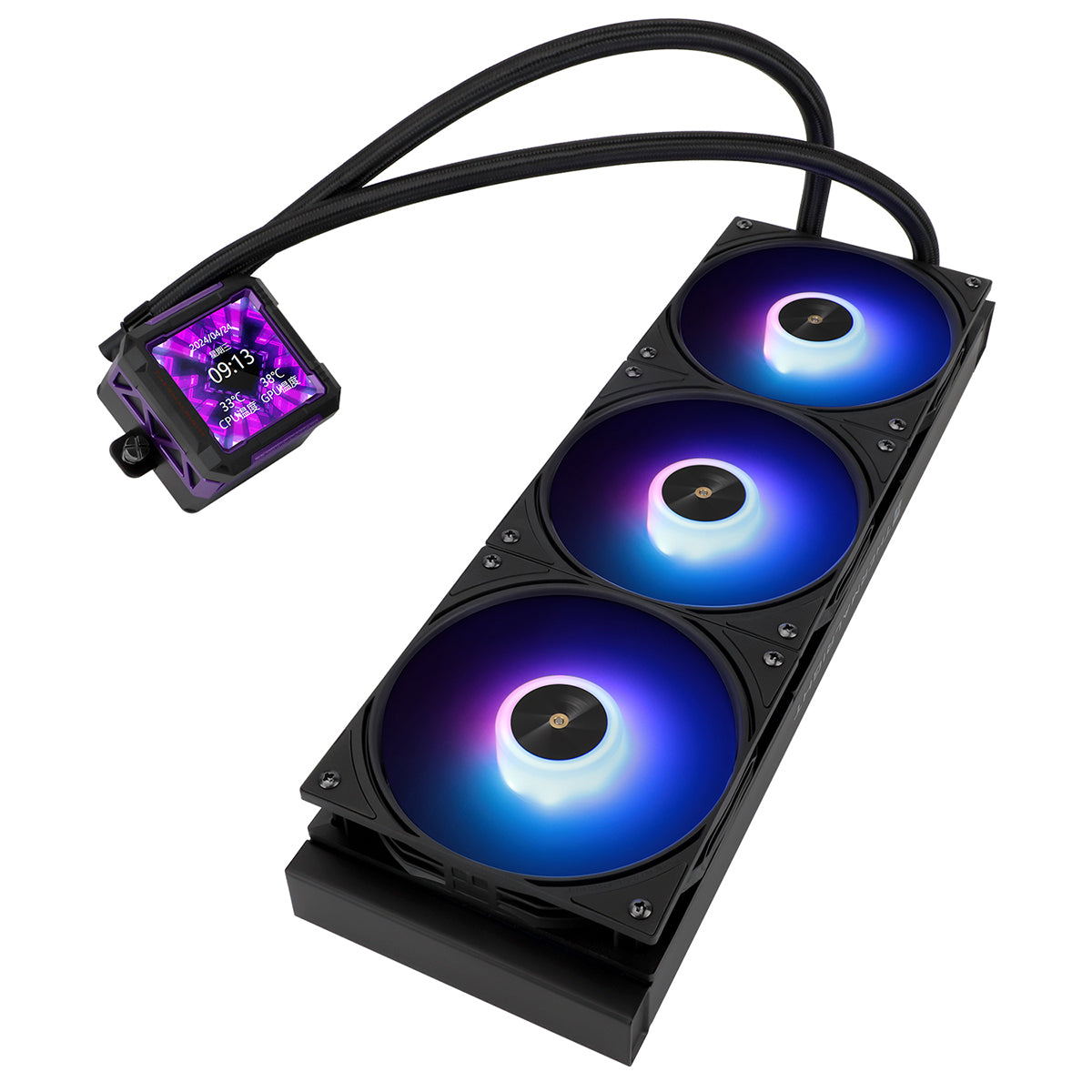 Thermalright Frozen Warframe Pro 360mm ARGB CPU Liquid Cooler - Black