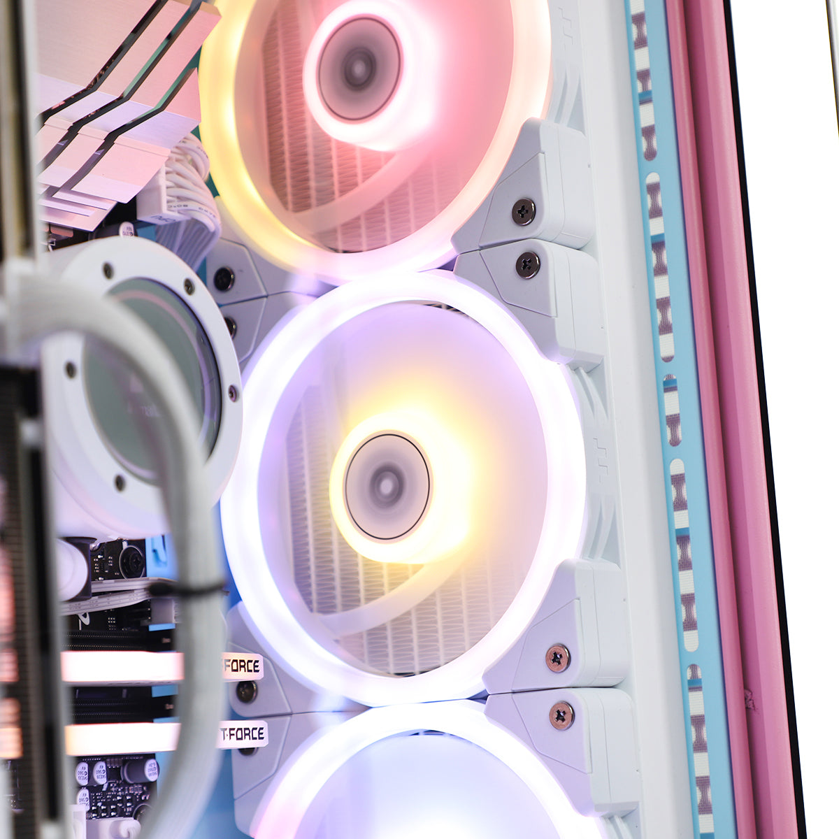 Pop ENCORE RTX 5070 Ryzen 5 7500F Gaming PC - PINK