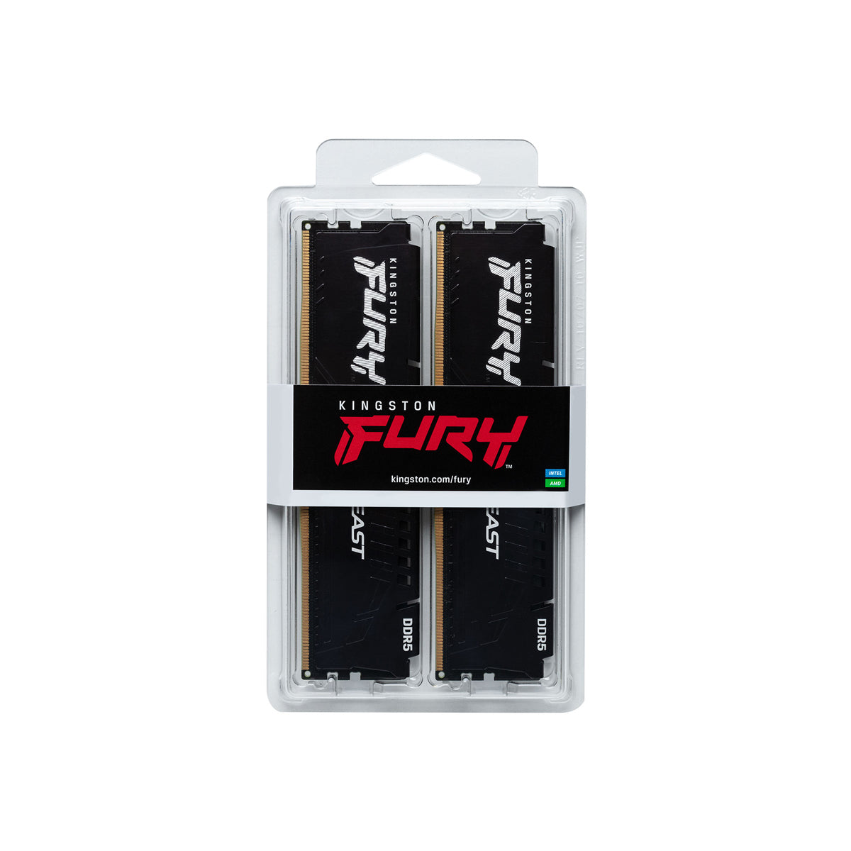 Kingston FURY Beast 32GB (2x16GB) DDR5-6000 CL36 Memory (KF560C36BBE2K2-32)