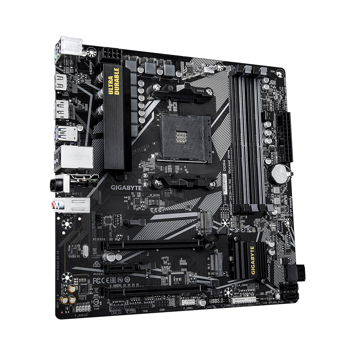 Gigabyte B550M DS3H AC R2 mATX Motherboard