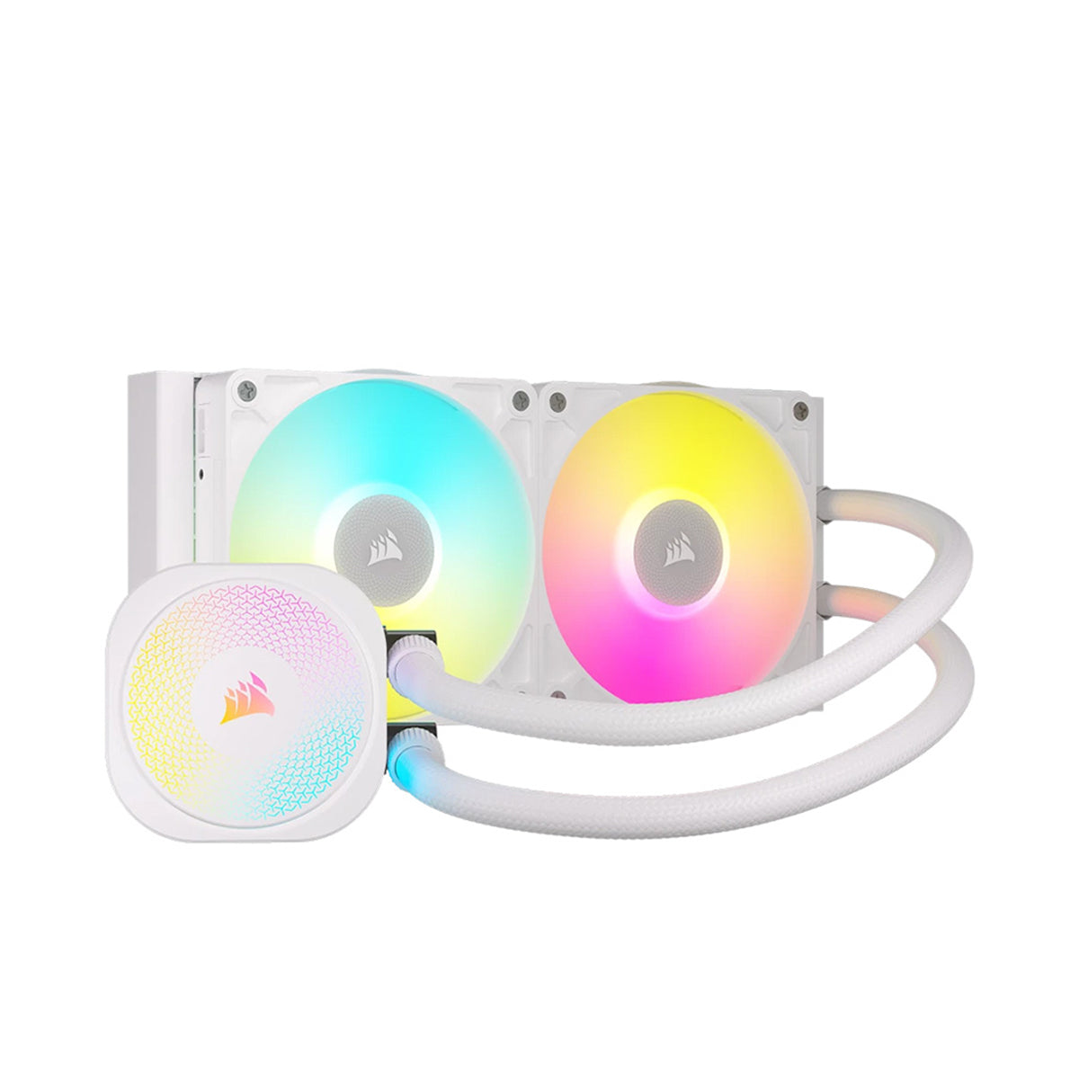 Corsair iCUE LINK TITAN 240 RX RGB White 240mm AIO Liquid CPU Cooler