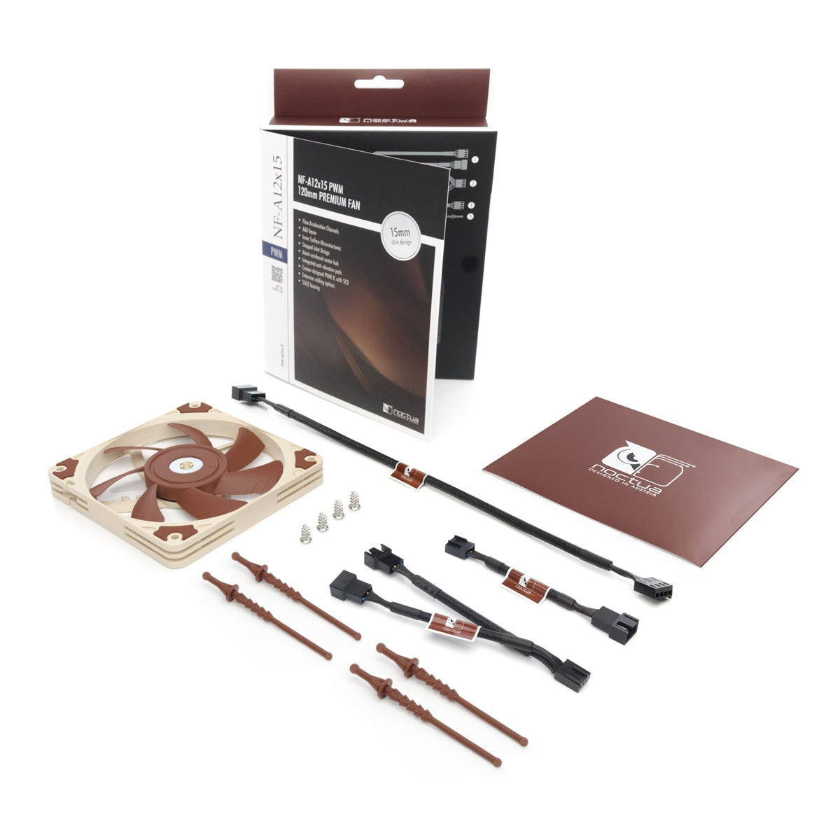Noctua NF-A12x15 PWM 120x15mm 1850rpm Slim Fan