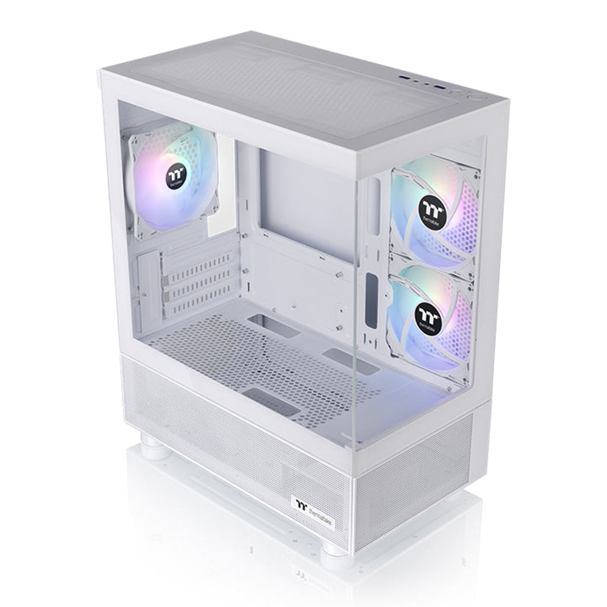 Thermaltake View 170 ARGB Tempered Glass mATX Micro Case Snow Edition