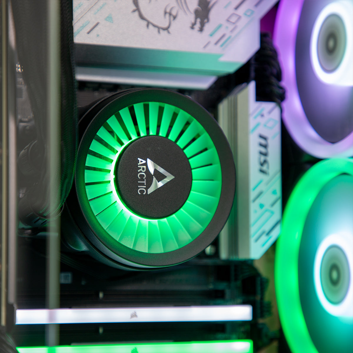 Pop RTX 5070 Ti Ryzen 7 7800X3D Gaming PC - MACHA