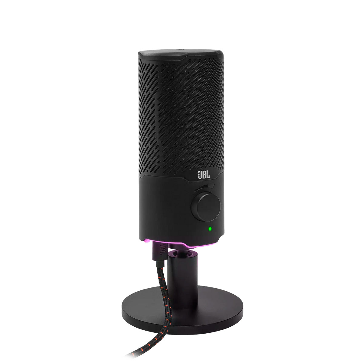 JBL Quantum Stream RGB USB Condenser Microphone - Black