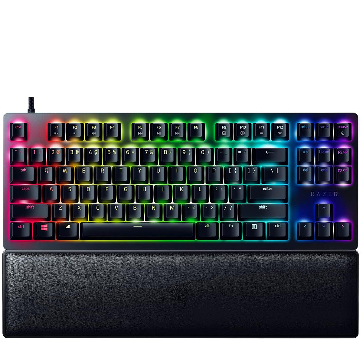 Razer Huntsman V2 Tenkeyless Optical Gaming Keyboard Clicky Purple Switch