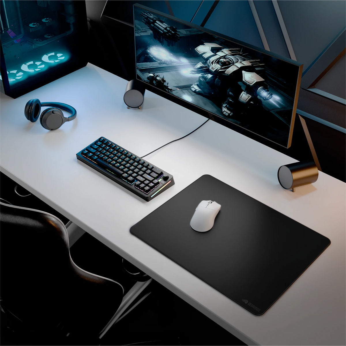 Glorious GMP 2 Stitched Cloth Gaming Mouse Pad XL - Black