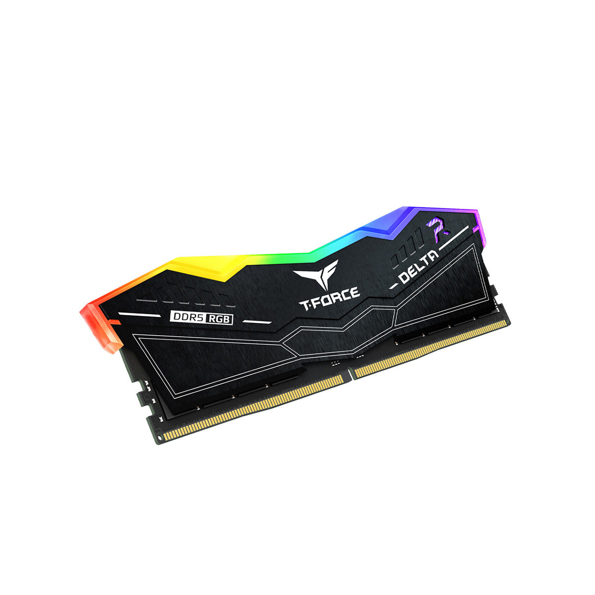 TeamGroup T-Force Delta RGB 64GB (2x32GB) DDR5-6000 CL38 Memory - Black