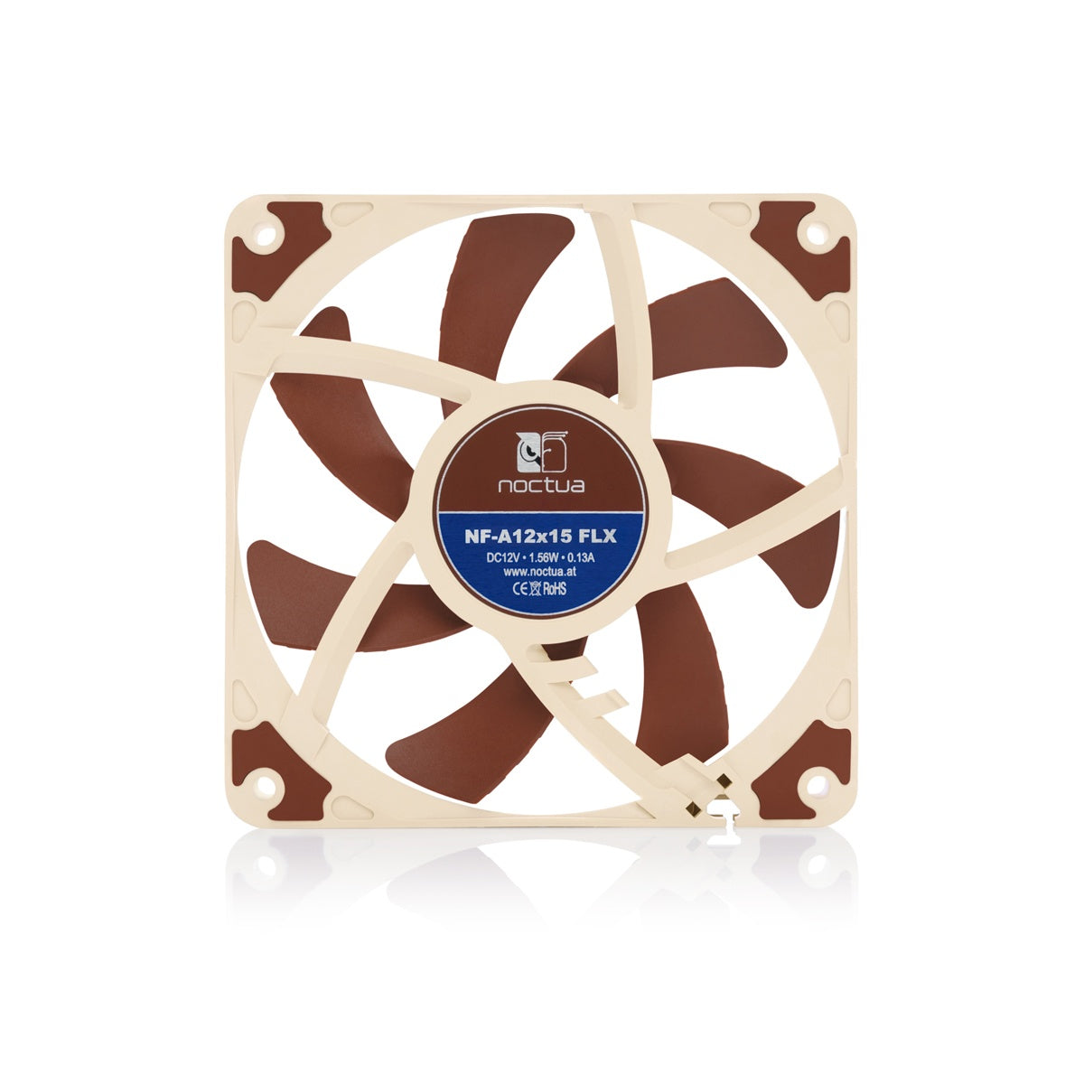 Noctua NF-A12x15 FLX 120x120x15mm 3-Pin 1850/1400/950rpm Slim Fans