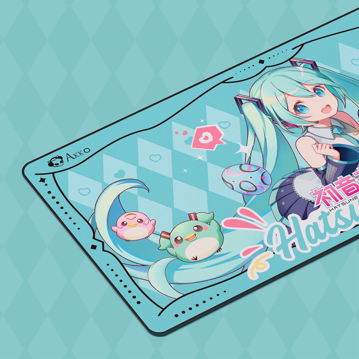 Akko x Hatsune Miku 900x400mm Mouse Pad