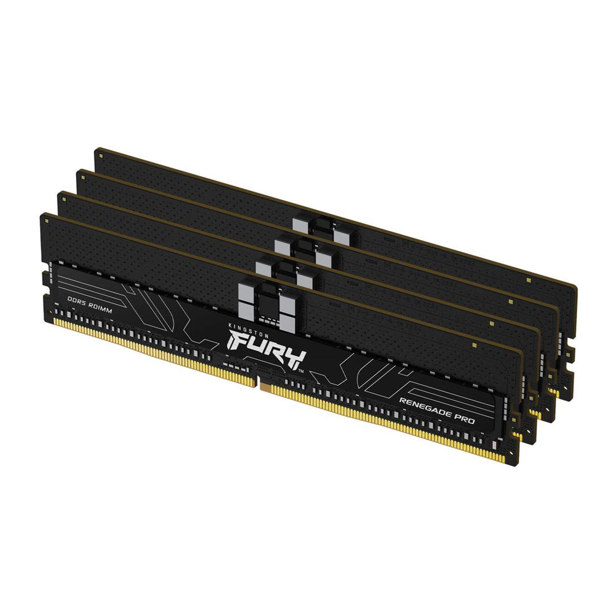 Kingston FURY Renegade Pro 128GB (4x32GB) DDR5-6000 CL32 ECC Registered Memory (KF560R32RBEK4-128)