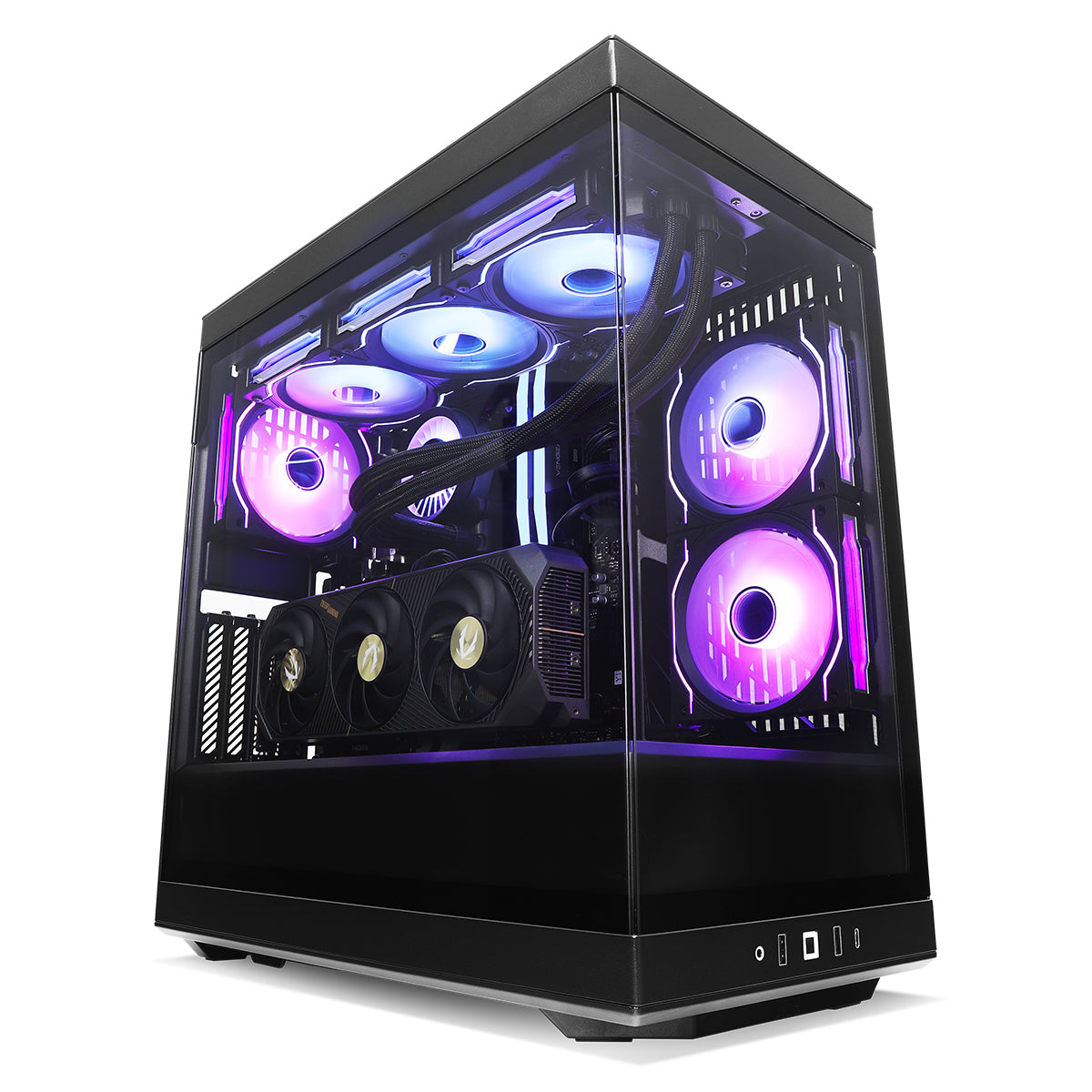 Entropy RTX 5070 Ryzen 7 7800X3D Gaming PC - BLACK