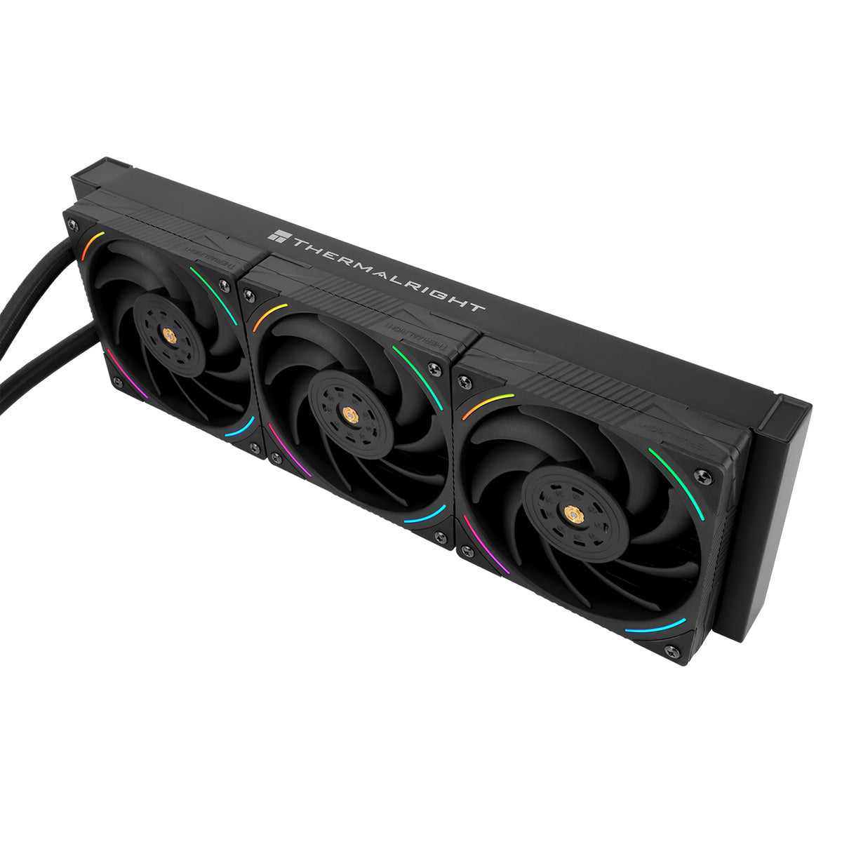 Thermalright Mjolnir Vision 360 Black X 360mm LCD AIO CPU Liquid Cooler - Bulk Pack