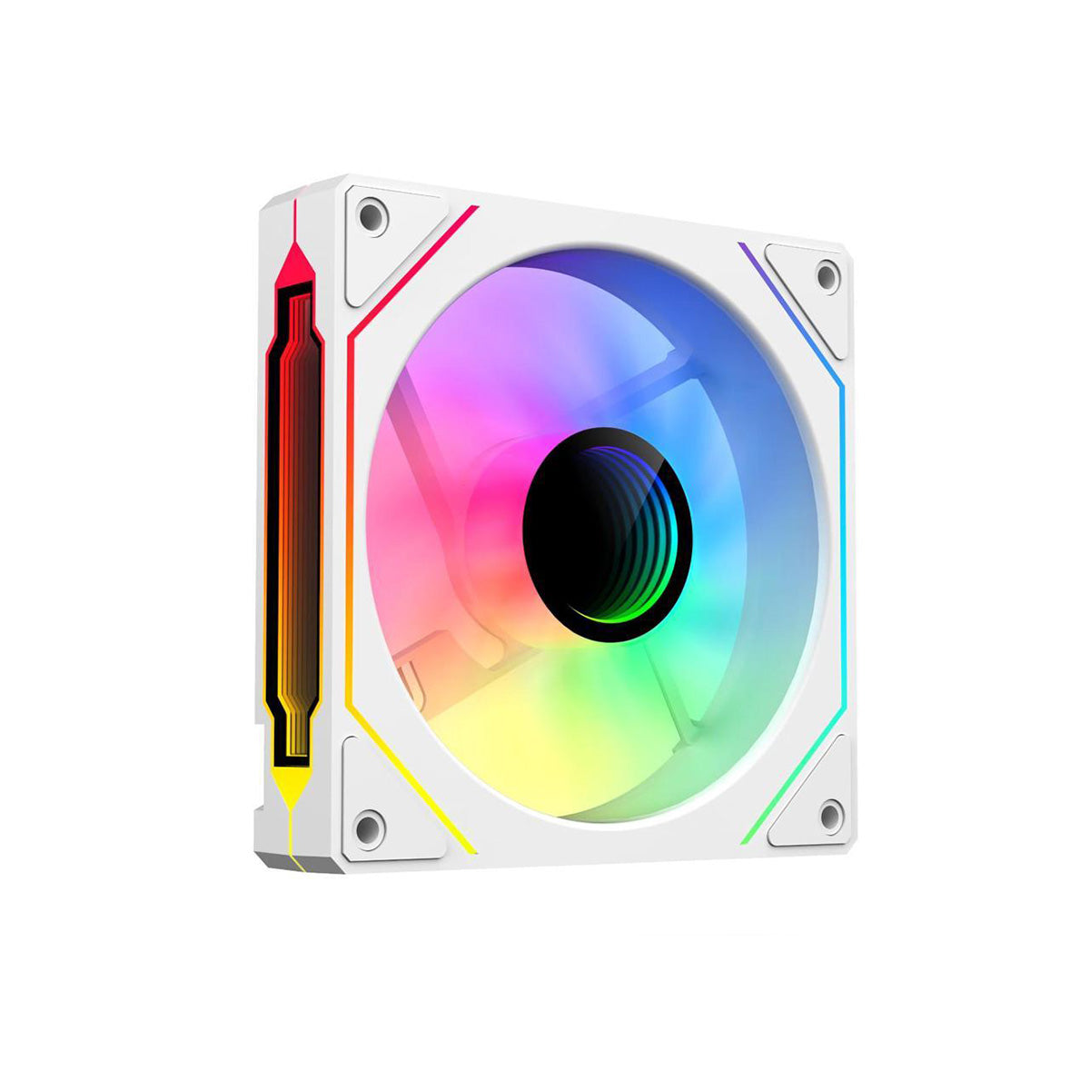 Sama YF1202 ARGB 120mm Infinity Mirror Fan OEM - White