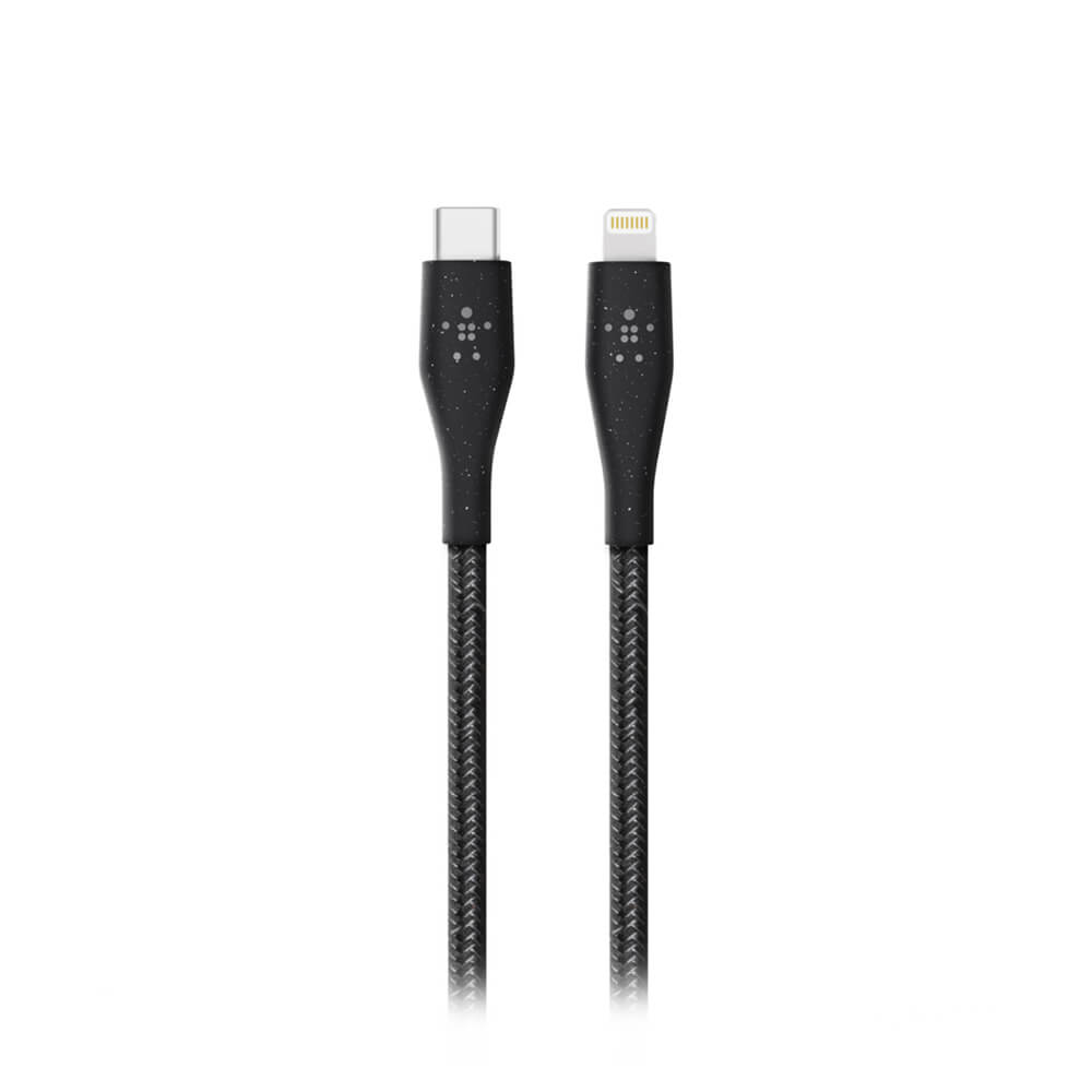 Belkin DuraTek Plus Lightning to USB-C Cable 1.2m - Black