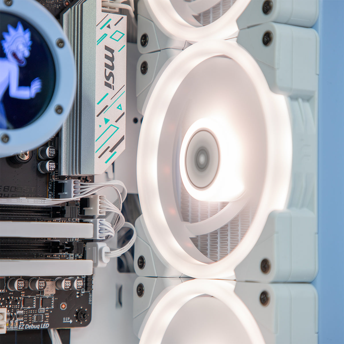 Pop RTX 5070 Ti Ryzen 7 7800X3D Gaming PC - BLUE