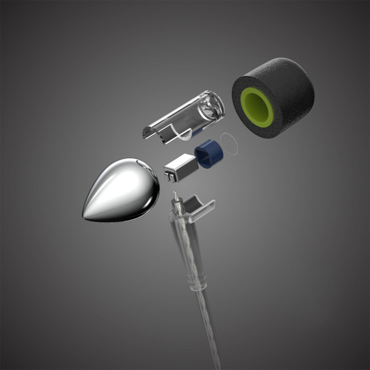 Moondrop The Droplet IEM Balanced Armature Driver In-Ear Headphones - USB-C