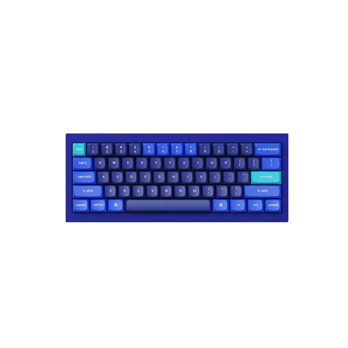 Keychron Q4 60% RGB Navy Blue Mechanical Keyboard - G Pro Brown Switch - Showroom Demo