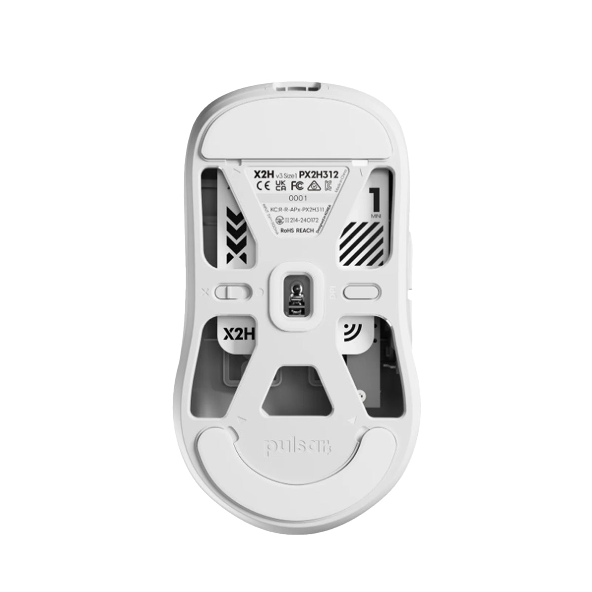 Pulsar X2H v3 Mini Wireless Gaming Mouse - White