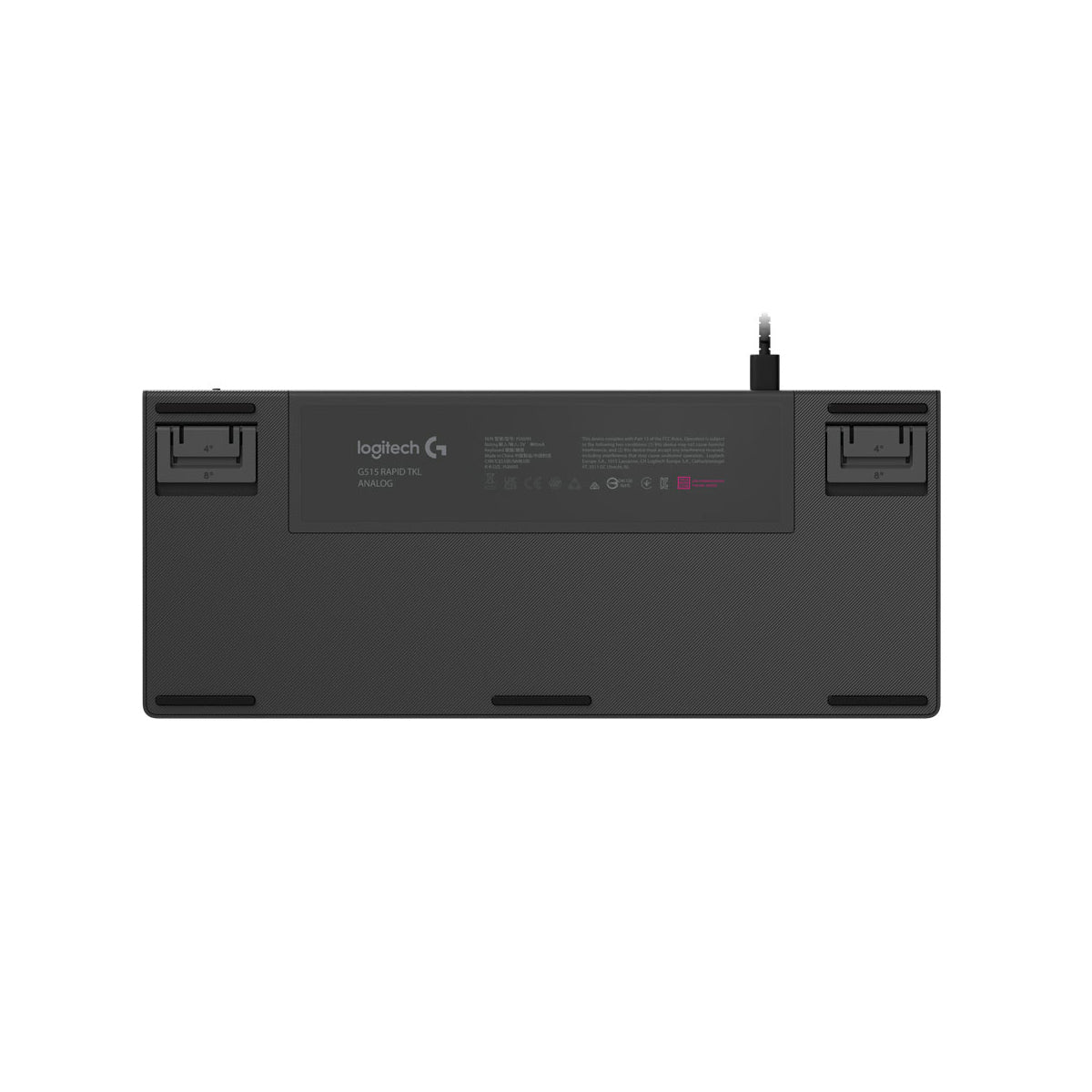Logitech G515 Rapid TKL Hall-Effect Gaming Keyboard - Black
