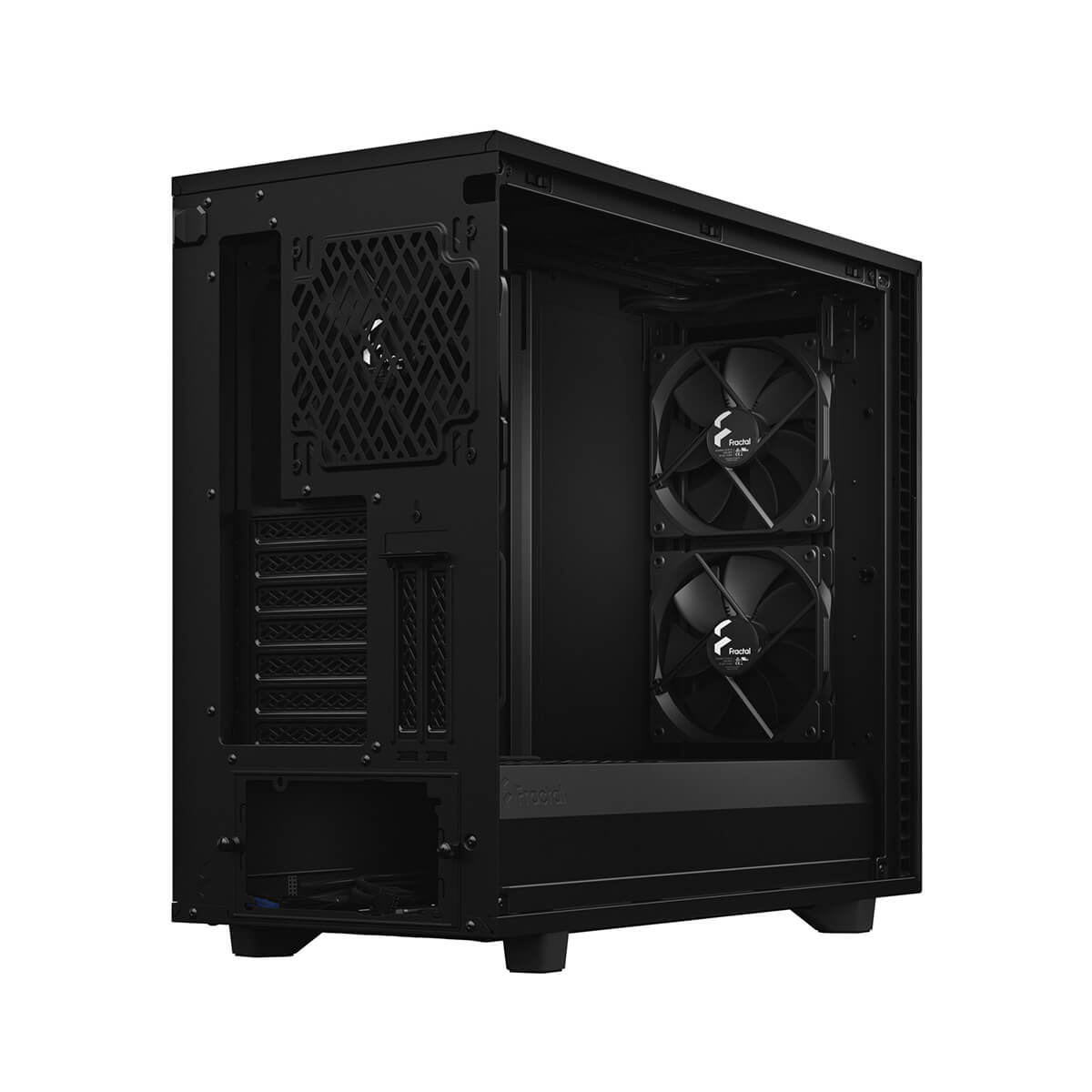 Fractal Design Define 7 Mid Tower Case - Black Solid Panel