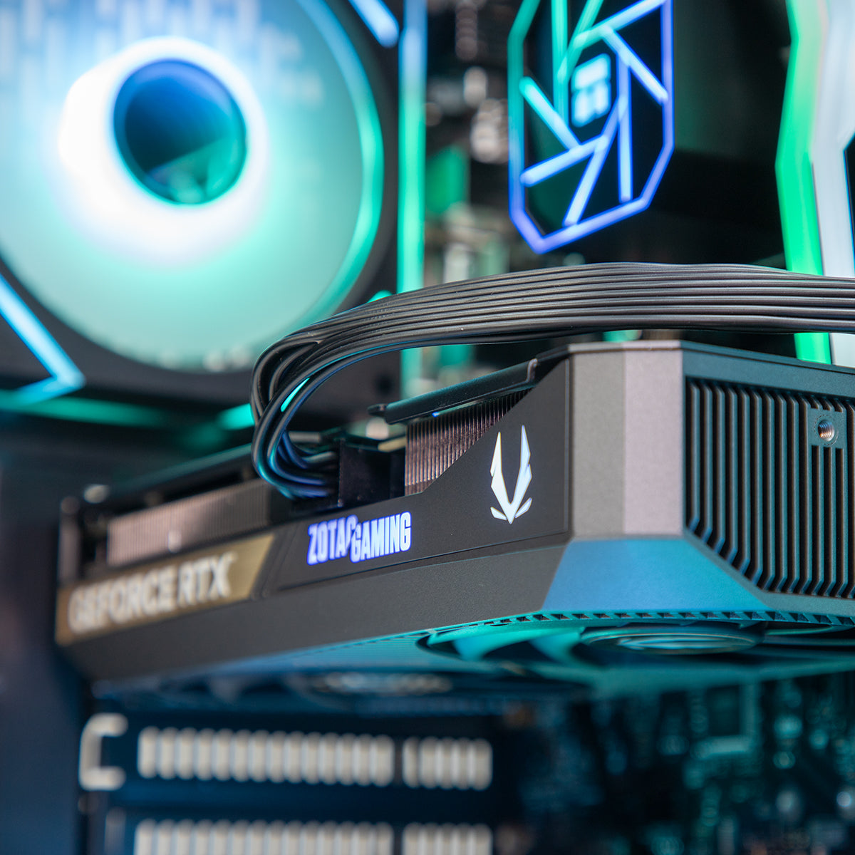 Singularity AMP GO RTX 5070 Ryzen 7 9700X Gaming PC - BLACK