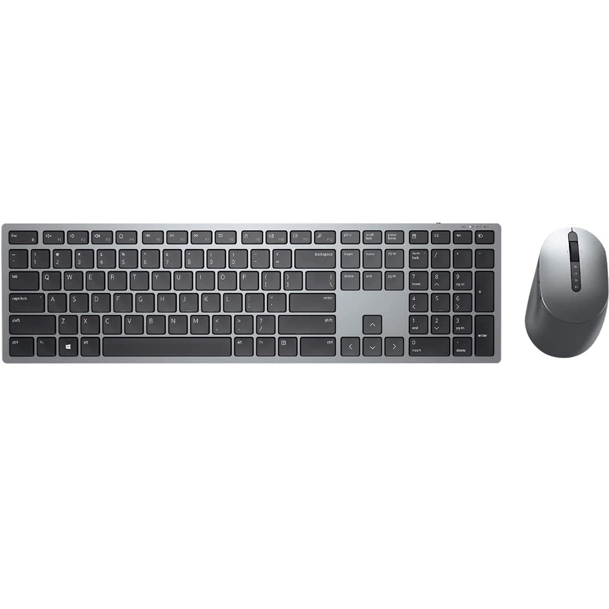 Dell KM7321W Premier Multi-Device Wireless Keyboard and Mouse US English - Titan Gray
