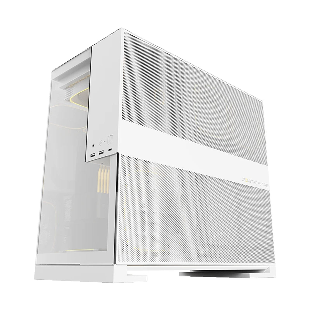 Geometric Future Model 5 ATX Mid Tower Case - White