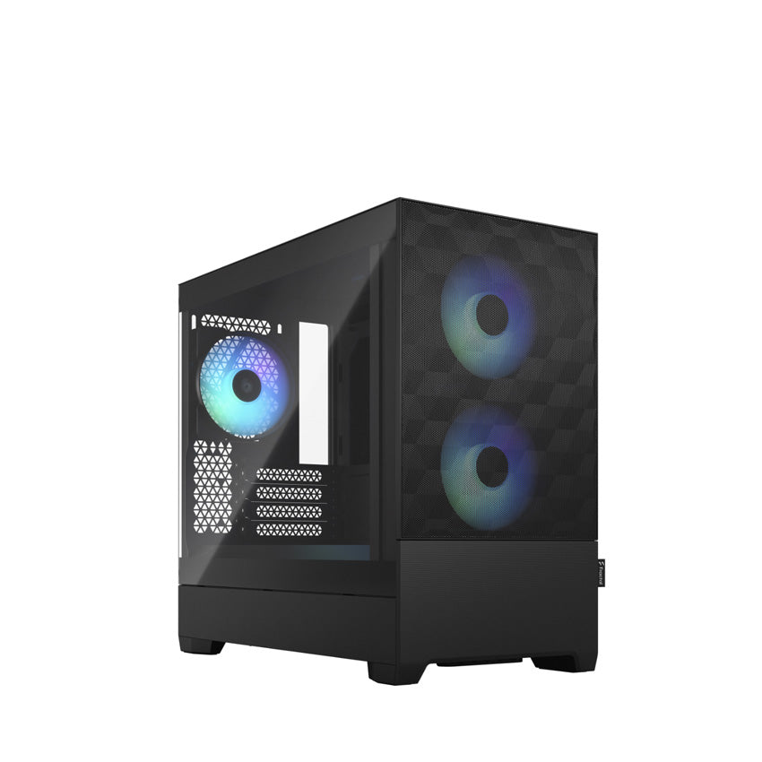 Fractal Design Pop Mini Air RGB mATX Mini Tower - Black TG Clear Tint