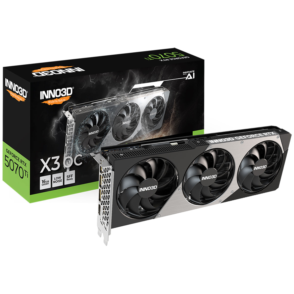 INNO3D GeForce RTX 5070 Ti X3 OC 16GB Graphics Card