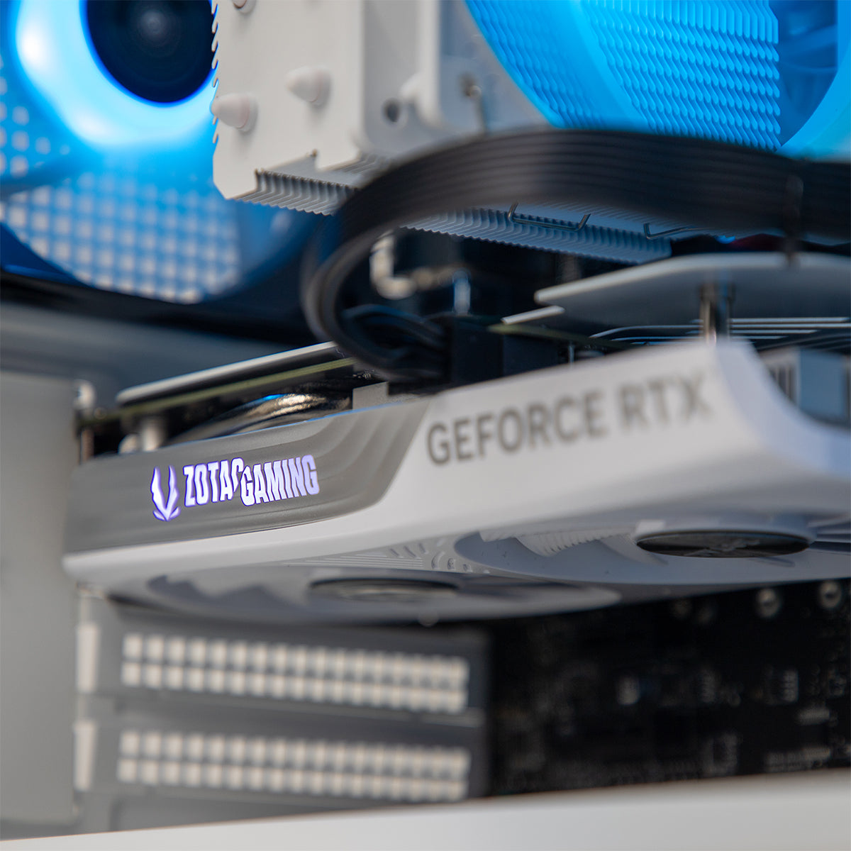 Jaeger RTX 4060 Ryzen 5 5600X Gaming PC - White