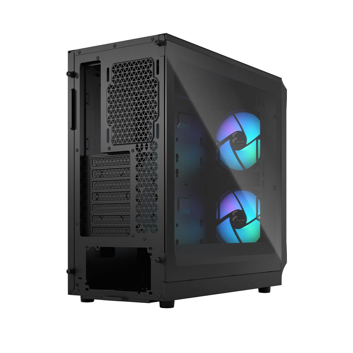 Fractal Design Focus 2 RGB Mid Tower Case - Black TG Clear Tint