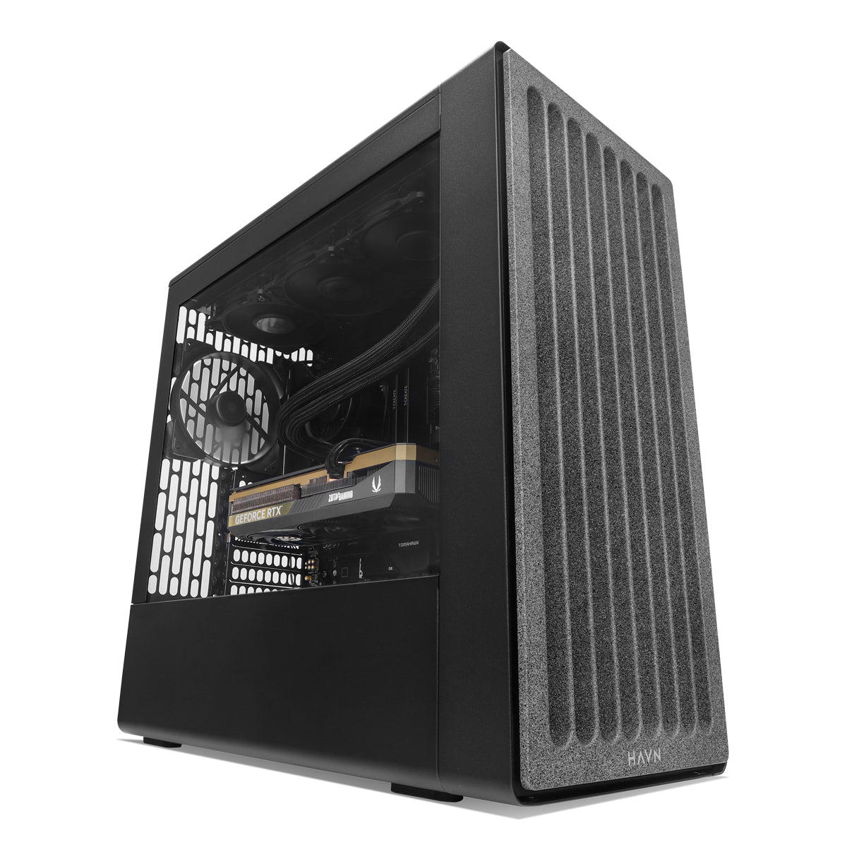 Praxis RTX 5070 Ti Ryzen 7 9800X3D Gaming PC - Dark