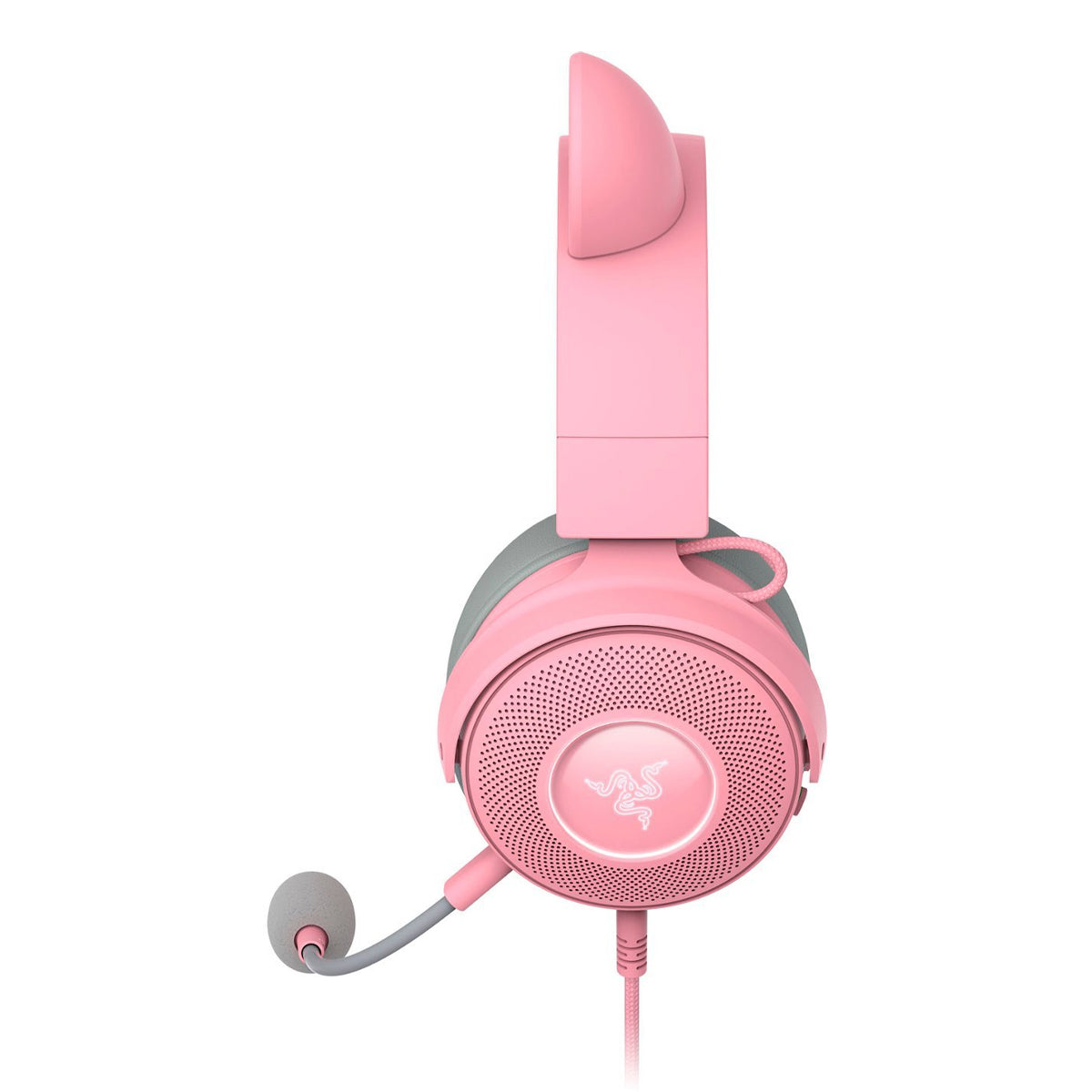 Razer Kraken Kitty V2 Pro Wired RGB Headset with Interchangeable Ears - Quartz Edition
