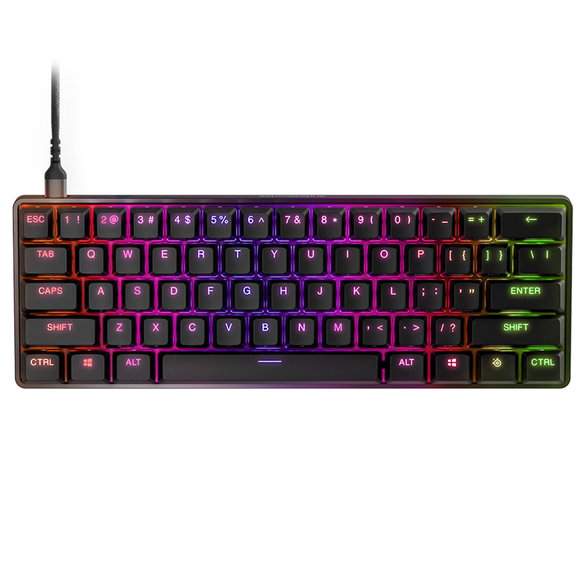 SteelSeries Apex 9 Mini Mechanical Gaming Keyboard - Optical Linear Switch