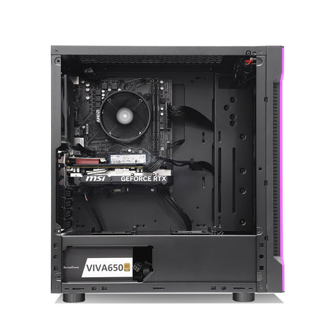 Dagger NEX GO RTX 4060 Ryzen 5 5600T Gaming PC - Black