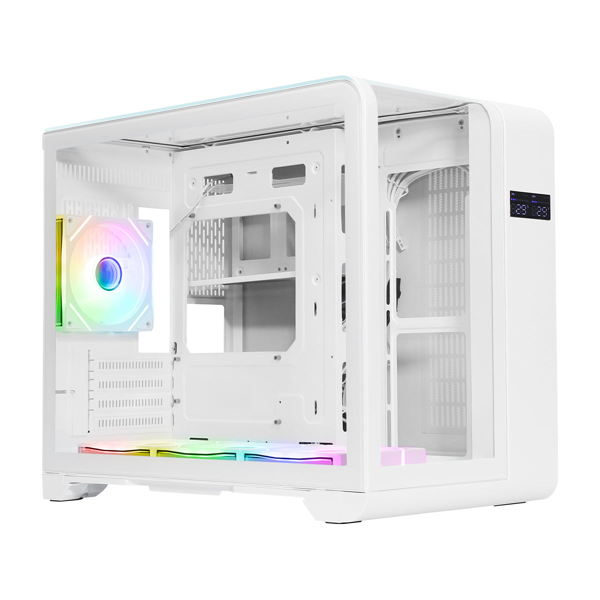 CL Summit Compact USB Type-C mATX Case - White